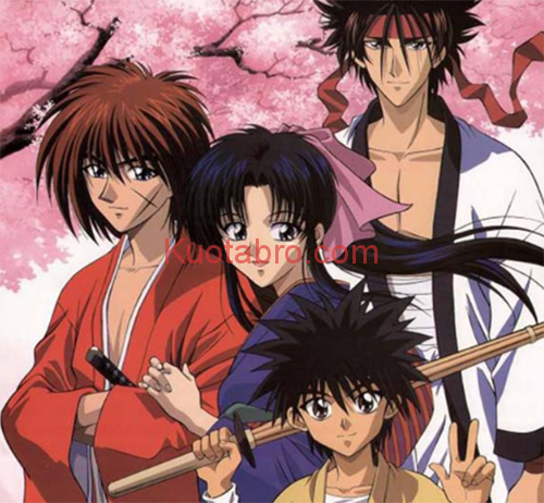 Daftar Anime Terbaik - 1. Ruroni Kenshin