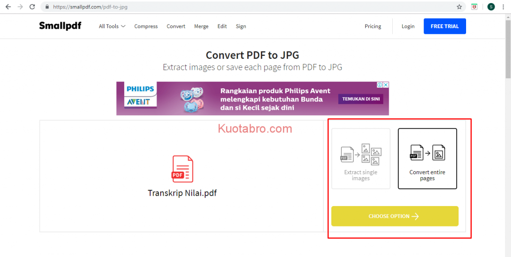 10 Cara Mengubah PDF ke JPG secara Online & Offline dengan Mudah - 1.4