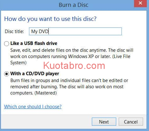 3 Cara Burning CD Tanpa Software di Windows 7, 8 dan 10 - 2.3 5