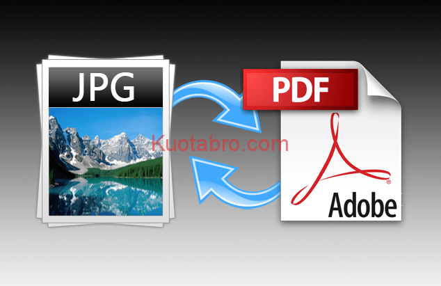 cara mengubah jpg ke pdf