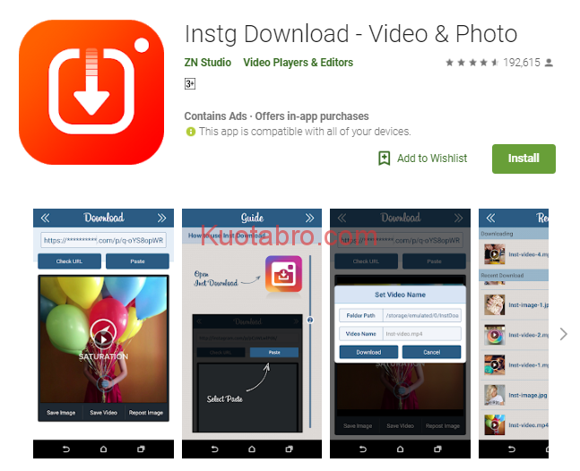 10 Cara Download Video di Instagram dengan Mudah + Cepat - app 4
