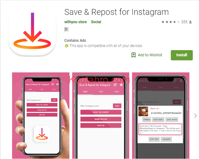 10 Cara Download Video di Instagram dengan Mudah + Cepat - app 5