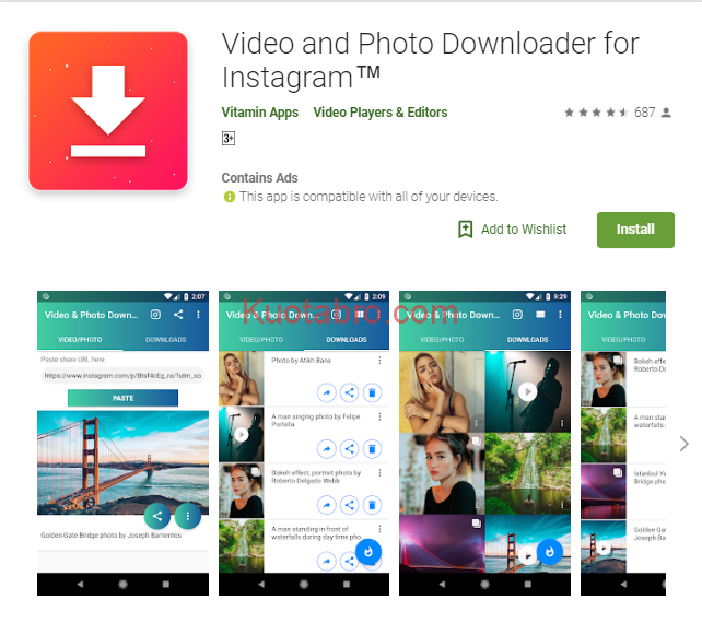 10 Cara Download Video di Instagram dengan Mudah + Cepat - app 6