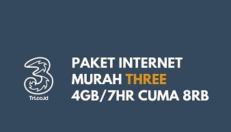 Paket Internet Tri 7 Hari