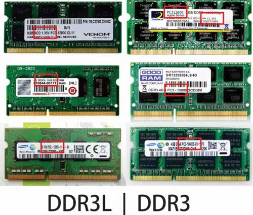 Perbedaan DDR3 dan DDR3L