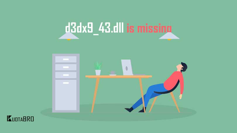 d3dx9_43.dll is missing