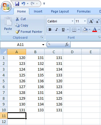 Cara menghitung rata-rata di Excel
