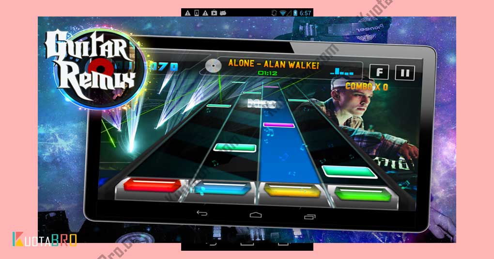 √ Top 14 Game Guitar Hero Android dengan Lagu Sendiri [APK]