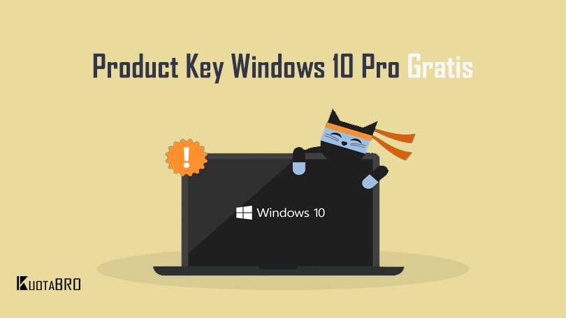 Cara Mendapatkan Product Key Windows 10 Pro Gratis
