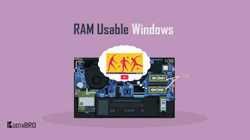 Cara Mengatasi RAM Usable Windows
