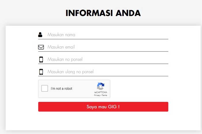 Cara Daftar Paket Internet GIG Indosat