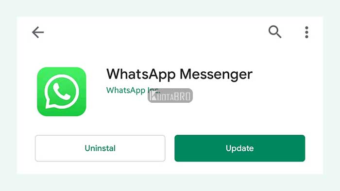 Cara Memperbarui WhatsApp melalui Google Play