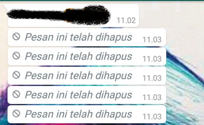 cara melihat pesan whatsapp yang dihapus