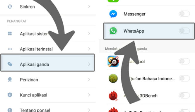 √ 3 Cara Menggunakan 2 Aplikasi WhatsApp dalam 1 HP Android & iPhone