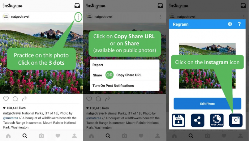 Cara Repost Instagram Memakai Aplikasi Regrann Pro – Repost for Instagram