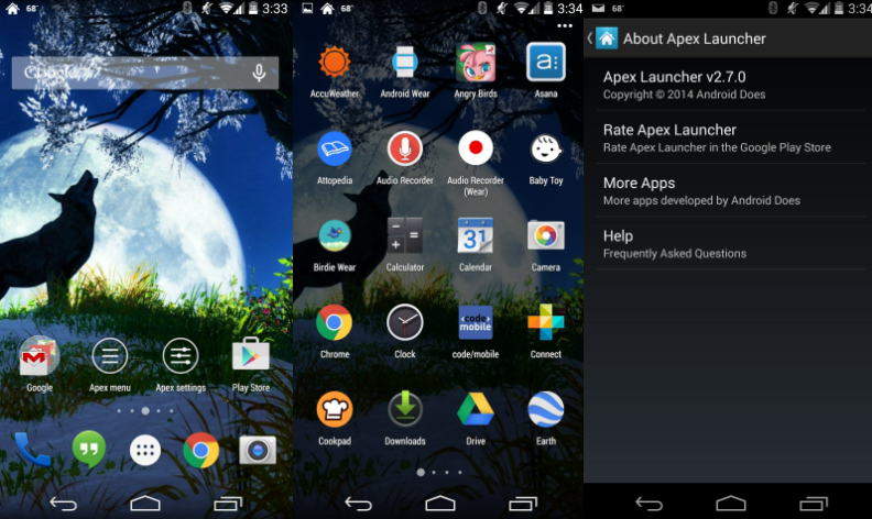 15 Aplikasi Launcher Terbaik Android - apex launcher img