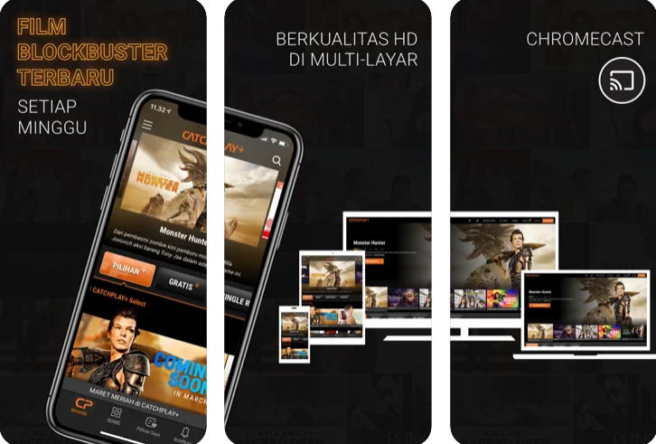Top 18 Aplikasi Nonton Film Gratis Android - catchplay img