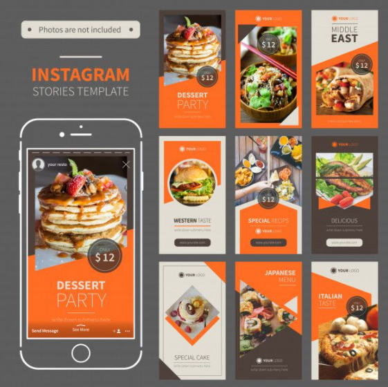 Cara Membuat Feed Instagram Nyambung - grid manual img